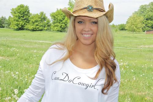 Women's Flowy Long Sleeve Shirt with 2x1 Sleeves