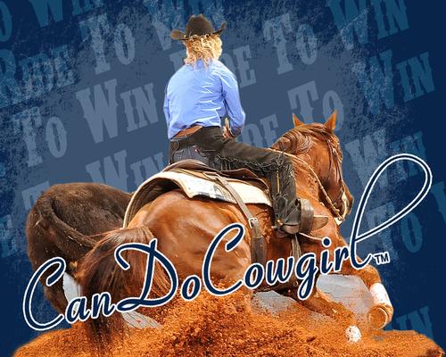 Ride To Win Poster - Blue